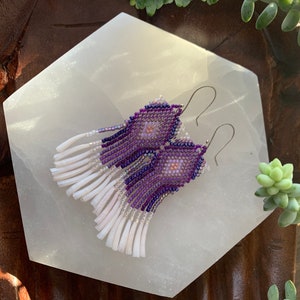 Purple Fade Earrings