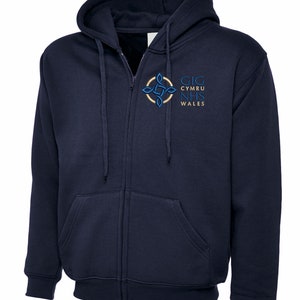 NHS Wales Zip Hoodie - Etsy