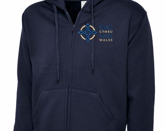 NHS Wales Zip Hoodie