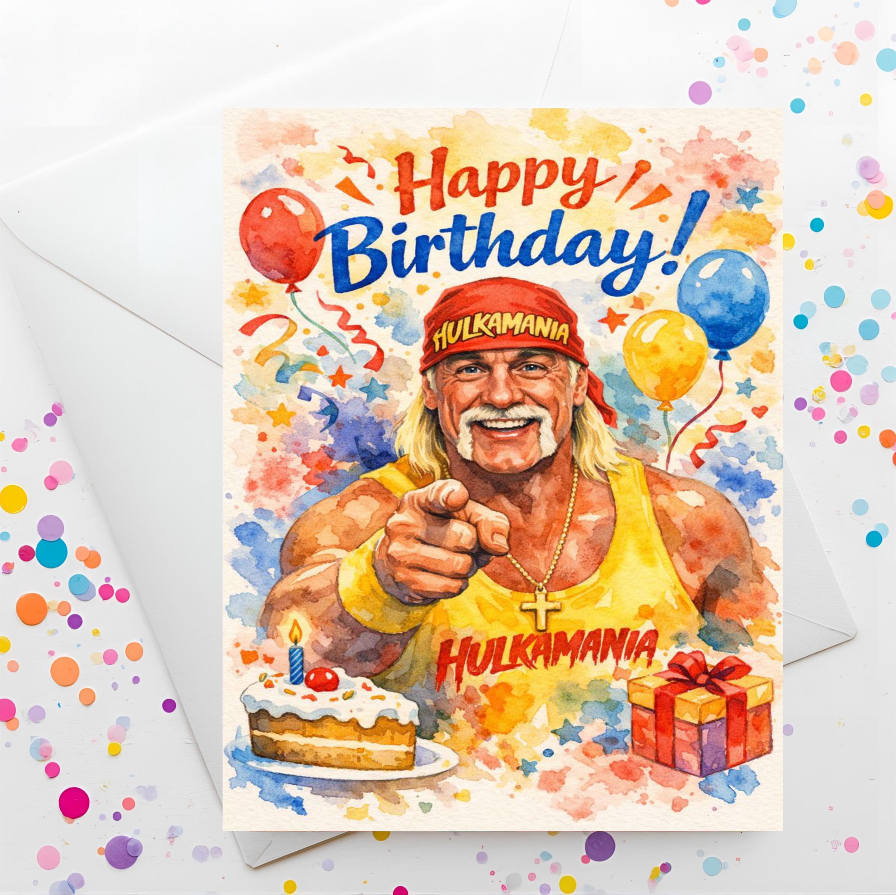 Hulk hogan card - Etsy 日本