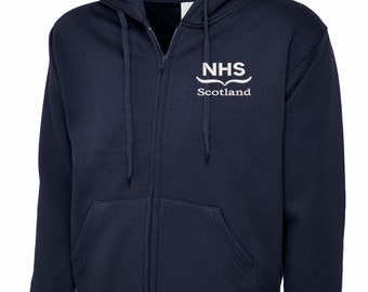 NHS Scotland  Zip Hoodie