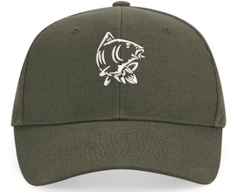Gorra bordada CARP Fishing con logotipo de Carp