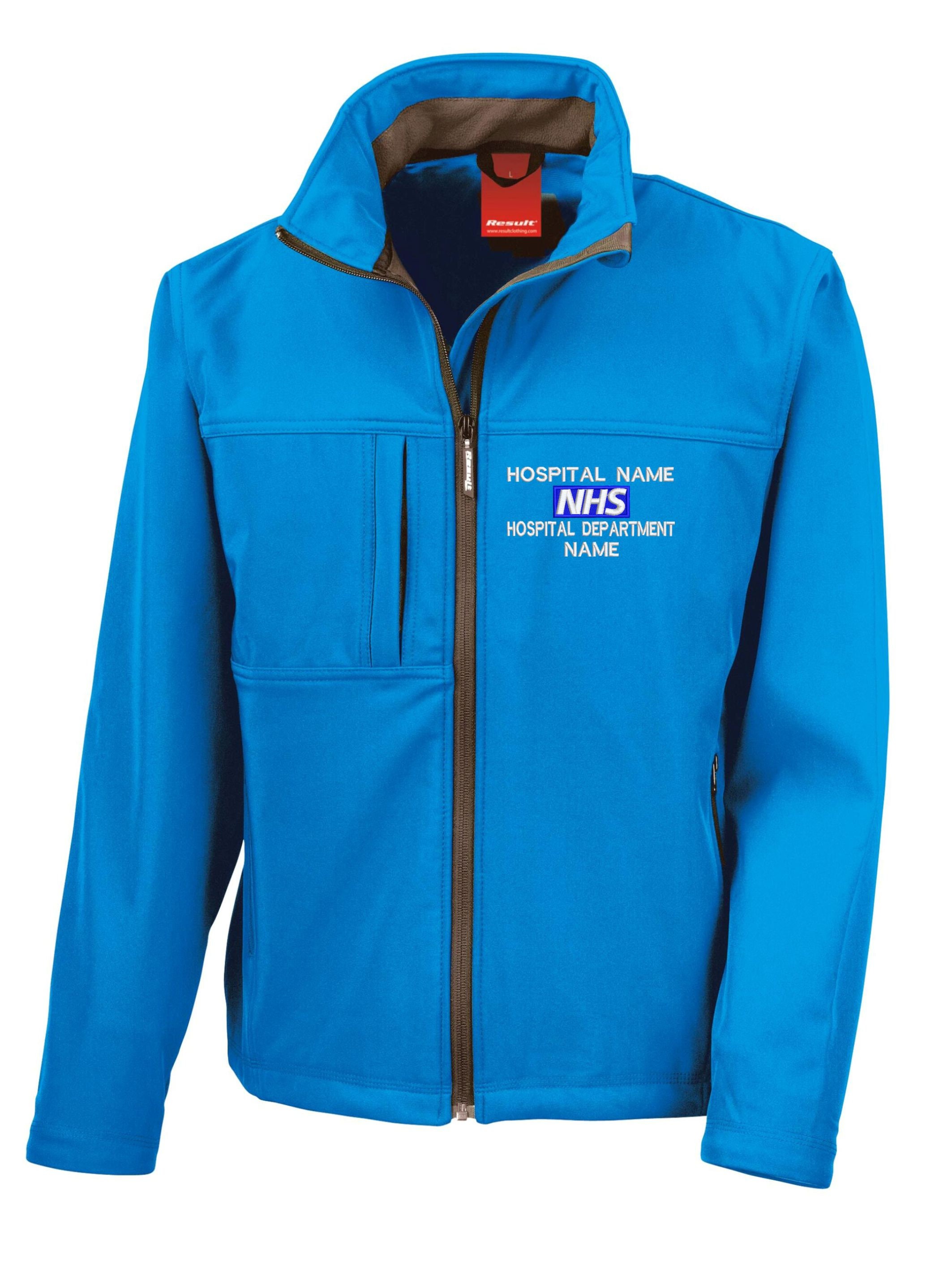 NHS Embroidered Logo Staff Uniform Softshell Jacket. NHS Etsy UK