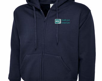 Sudadera con capucha de Salud y Asistencia Social