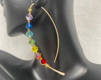 Chakra earrings - Boomerang
