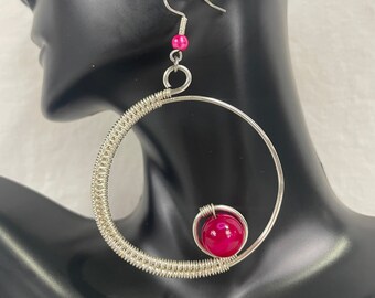 The Inner Circle - Hoop earrings (3 color options available)