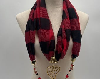 Buffalo Love - Double Infinity Scarf Necklace
