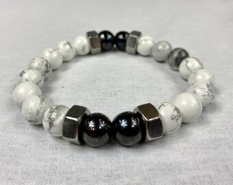 Strong Arm - White Howlite