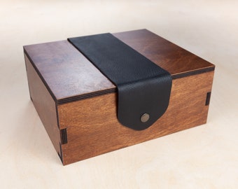 Box for Wood Game Board | Brown