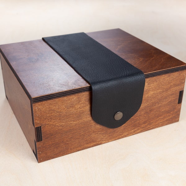 Box for Wood Game Board | Brown