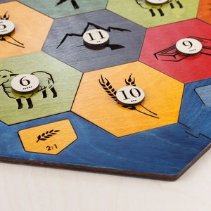 Wood Game Board | Essential Plus | 3-4 or 3-6 Player, Laser Cut, Personalized