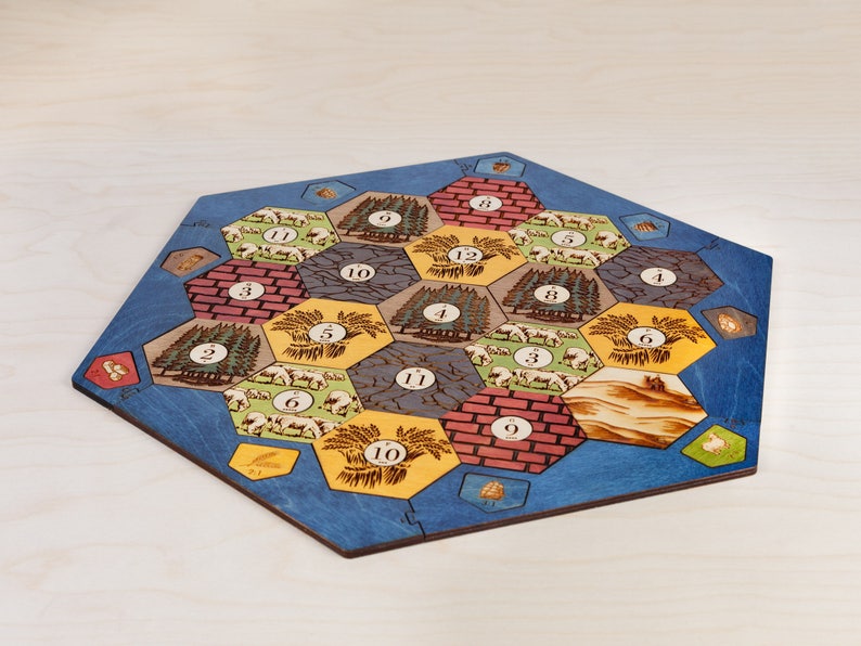 Wood Game Board Classic 3-4 or 3-6 Player, Laser Cut, Personalized image 4