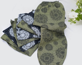 MANDALA TROUSERS | Hippie Boho | Colourful Yoga Jogger Pants | Festival Harem | Made in Nepal