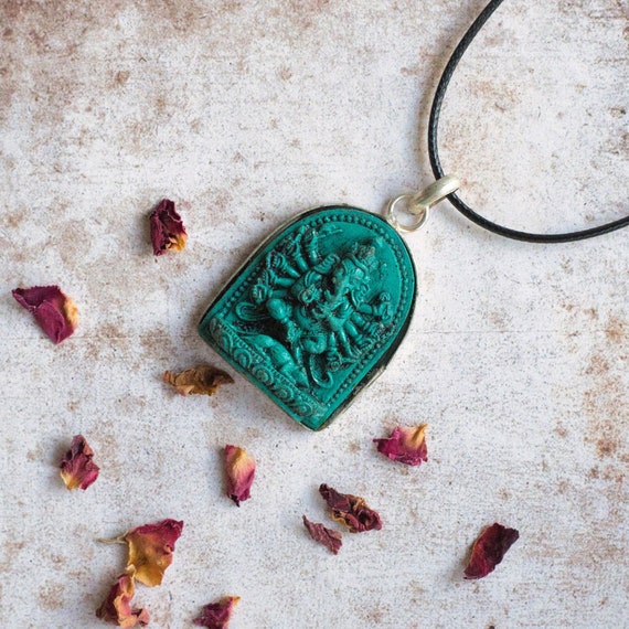 Large Tribal Ganesh & Buddha Pendants Large Tribal Ganesh & Buddha Pendants