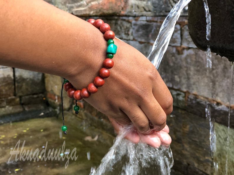 Tibetan Brown bracelet with turquoise Healing Bracelet Boho Hippie Tibetan Bracelet Tribal