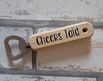 Wooden Bottle Opener