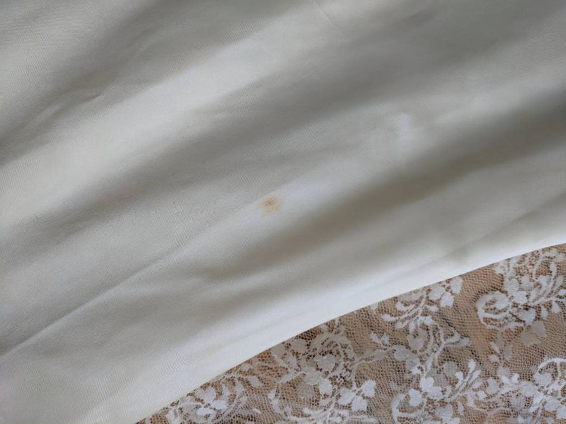 Vintage Cream Lace Full-length Wedding Dress 70's Boho - Etsy