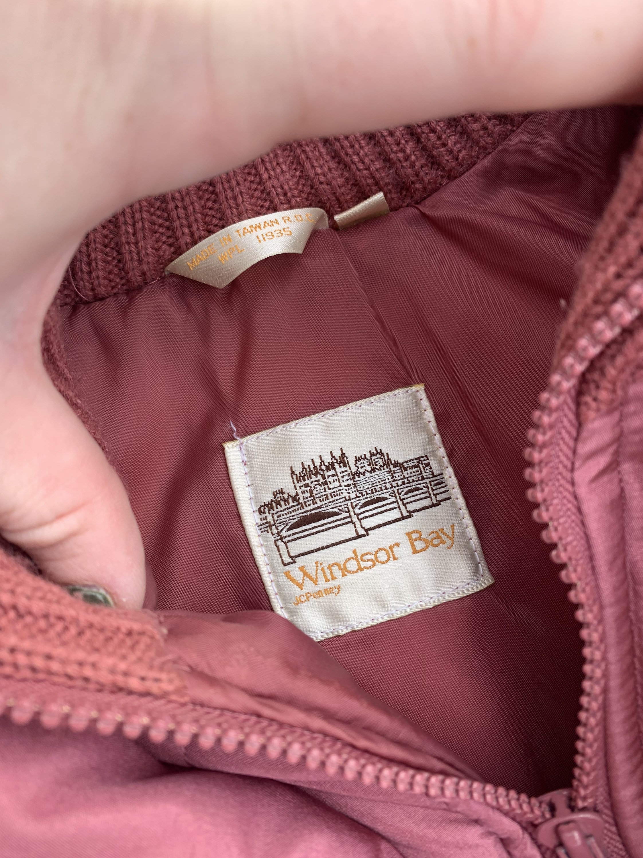 全国送料無料の通販 Vintage 70's Mauve Long Down Puff Winter Jacket W Toggles その他