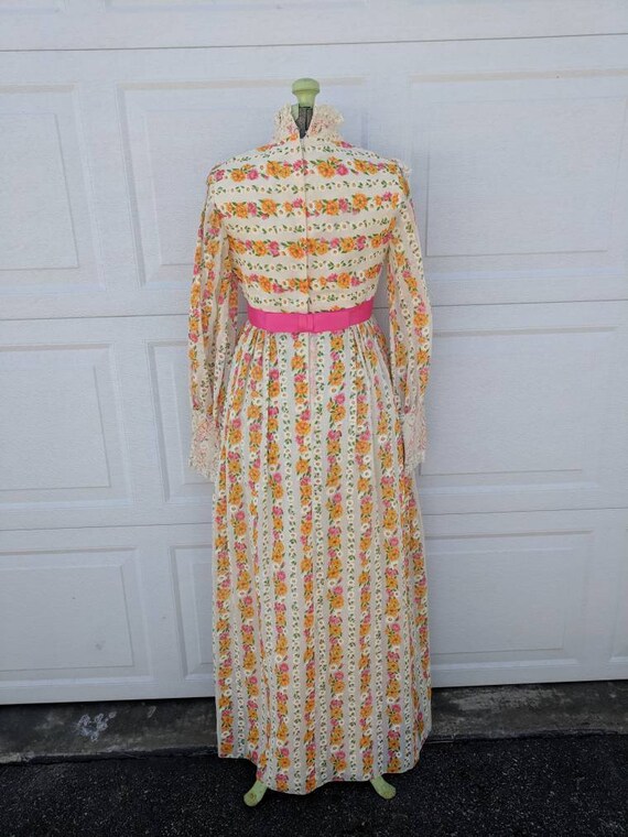 Vintage 1970's Floral Gunne Sax Dress || VTG 70's… - image 5