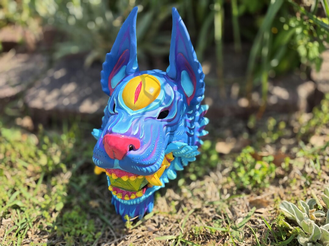 Wolf Mask - Etsy