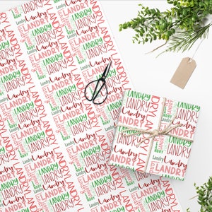 Personalized Wrapping Paper