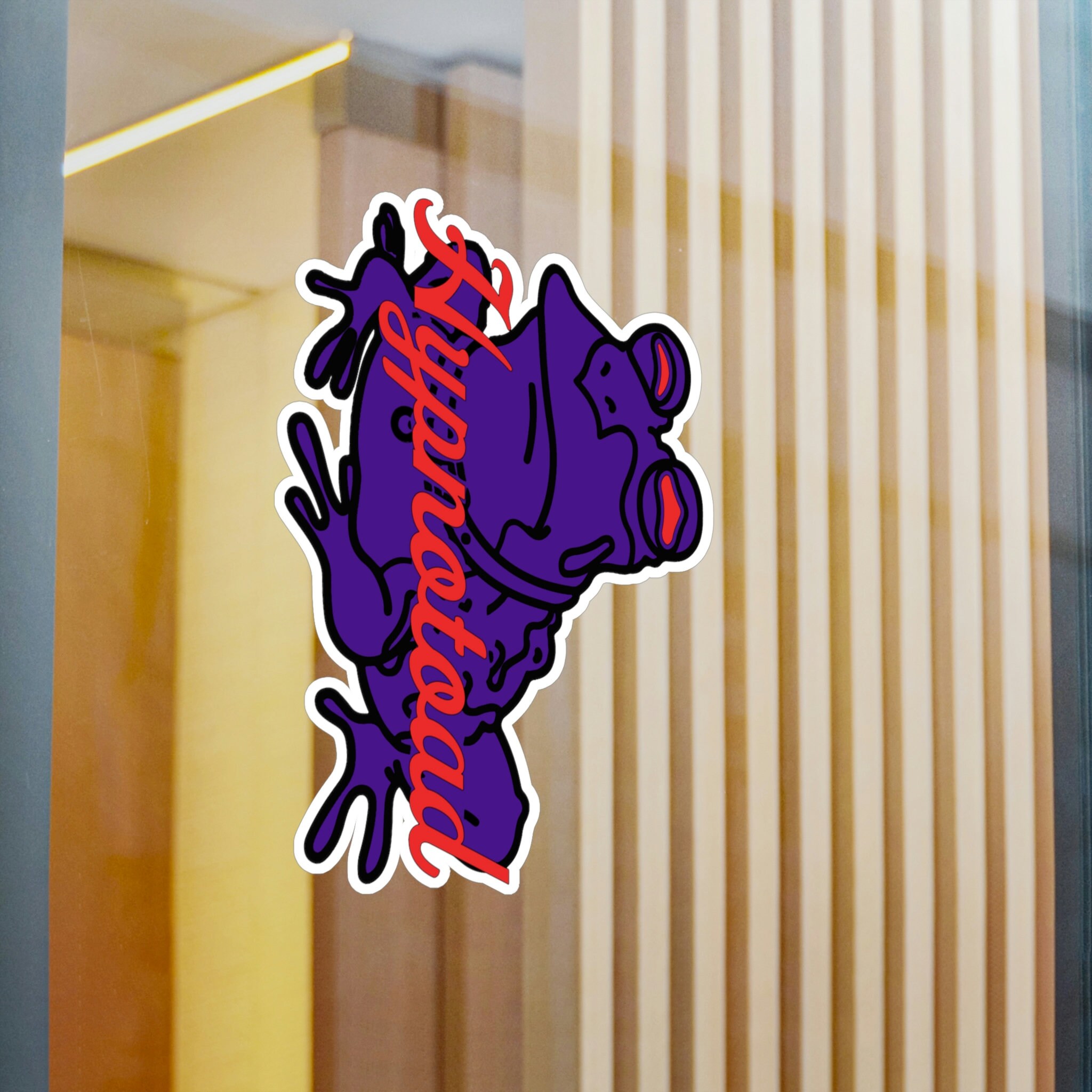 Hypnotoad Vinyl Car Decal - 5 Inch Futurama Sticker For Windows & Bumpers