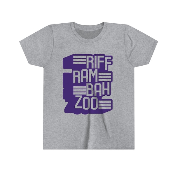 Youth RIF RAM TCU purple t-shirt