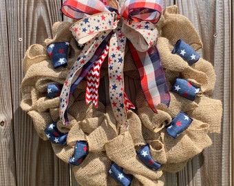 Forth of July Wreath, Independence Day