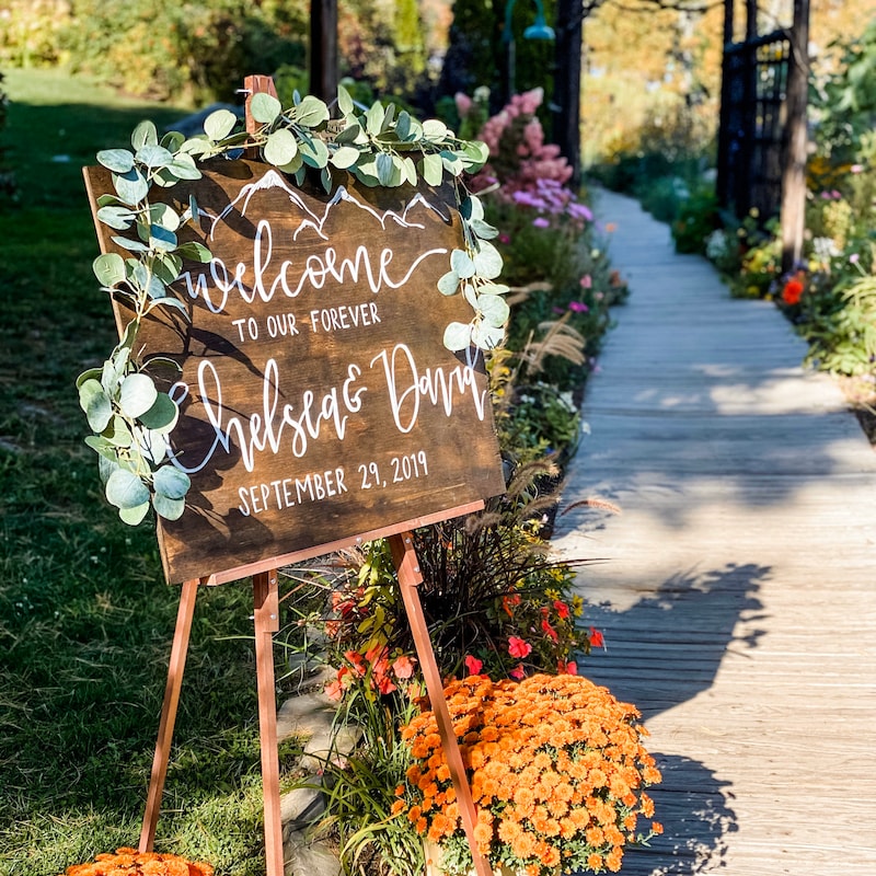 Rustic Wedding Signs - Etsy