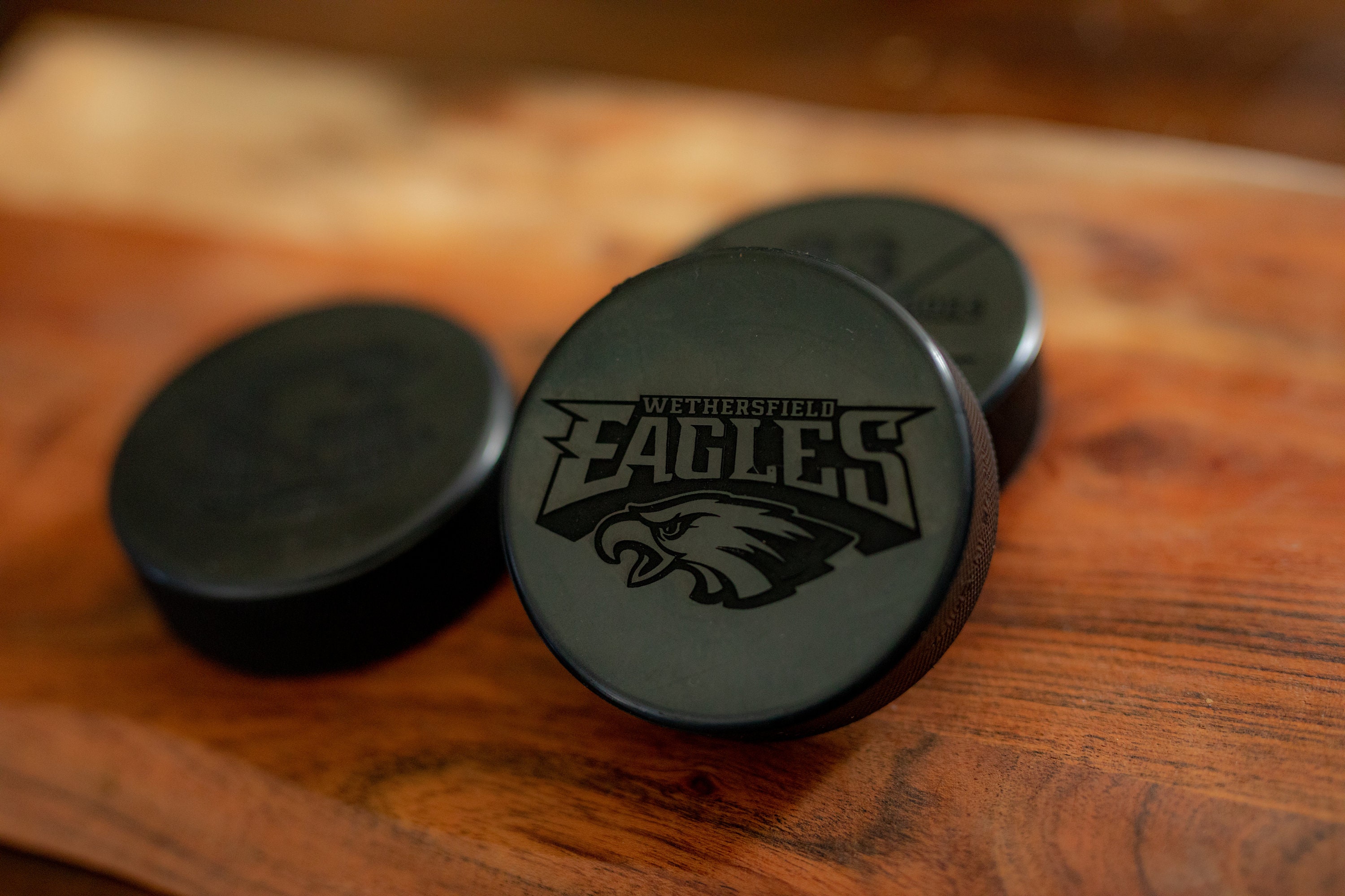 Custom Engraved Hockey Pucks, Team Logo, Personalized Gift - Etsy