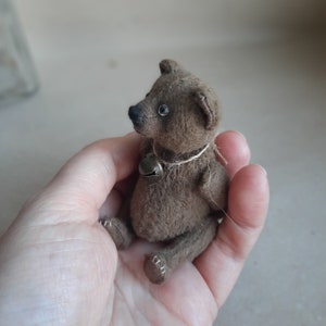 Miniature Artist Teddy Bear OOAK