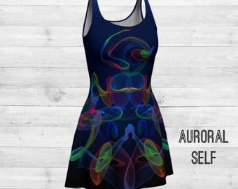 Auroral Self Flare Dress