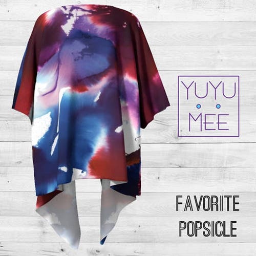 Favorite Popsicle hotsell Draped Kimono Wrap