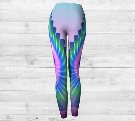 Rave Leggings Burning Man Clothing Festival Leggings Yoga Pants