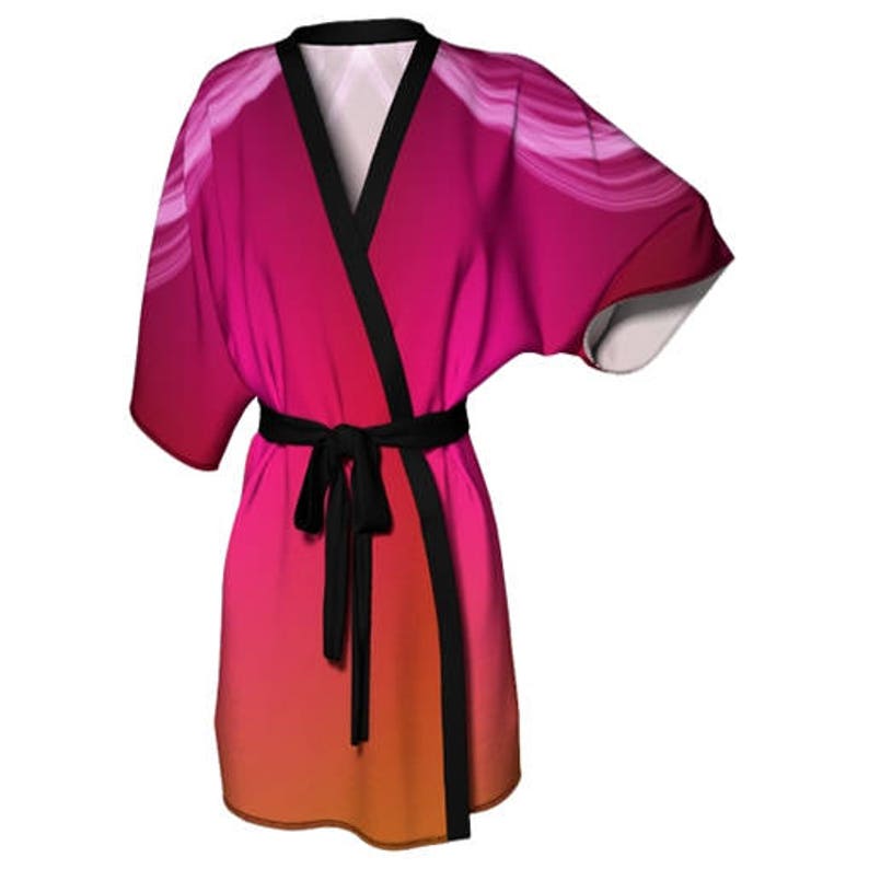 Valentines Day Men/'s Women/'s Short Kimono Robe Bypass