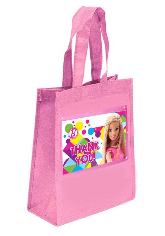 barbie favor bags