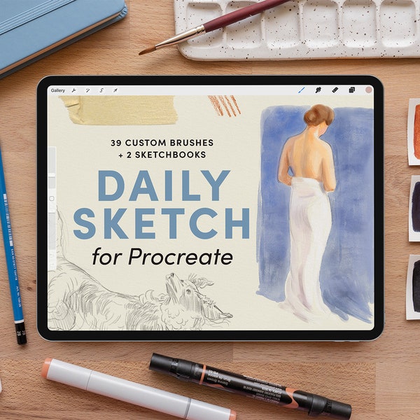 Daily Sketch – Procreate Brushes