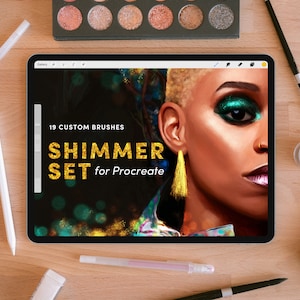 Conjunto Shimmer – Pincéis Procreate