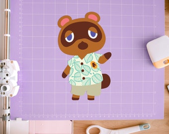 Tom Nook - Animal Crossing New Horizons - Clipart Digital Download (SVG, EPS, PNG)