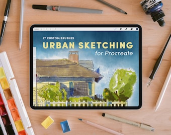 Urban Sketching – Procreate Brushes