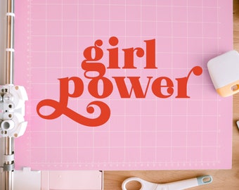 Girl Power – SVG, Cricut, Clip Art, EPS, PNG, Custom Cricut Design