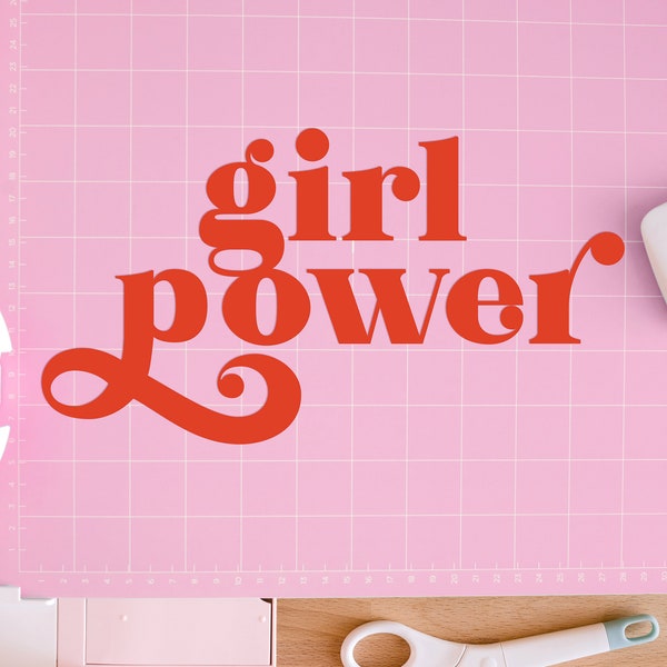 Girl Power – SVG, Cricut, Clip Art, EPS, PNG, Custom Cricut Design