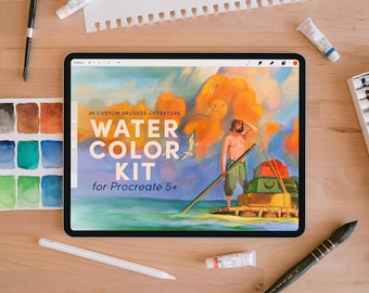 Watercolor Kit – Procreate Brushes