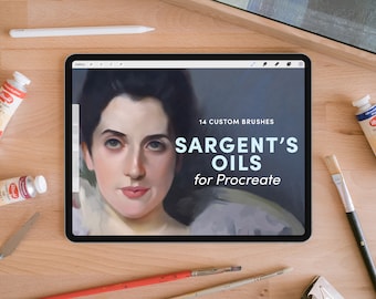 Sargent's Oils – Procreate Brushes
