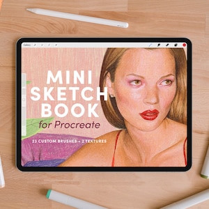 Mini-schetsboekenset – Procreate-penselen