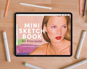 Mini Sketchbook Set - Procreate Pinsel