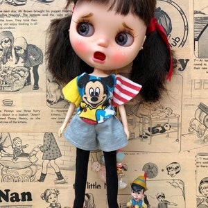 Blythe Vintage Shorts & T-Shirt    ‘ Playing Out ‘ Blythe Vacation