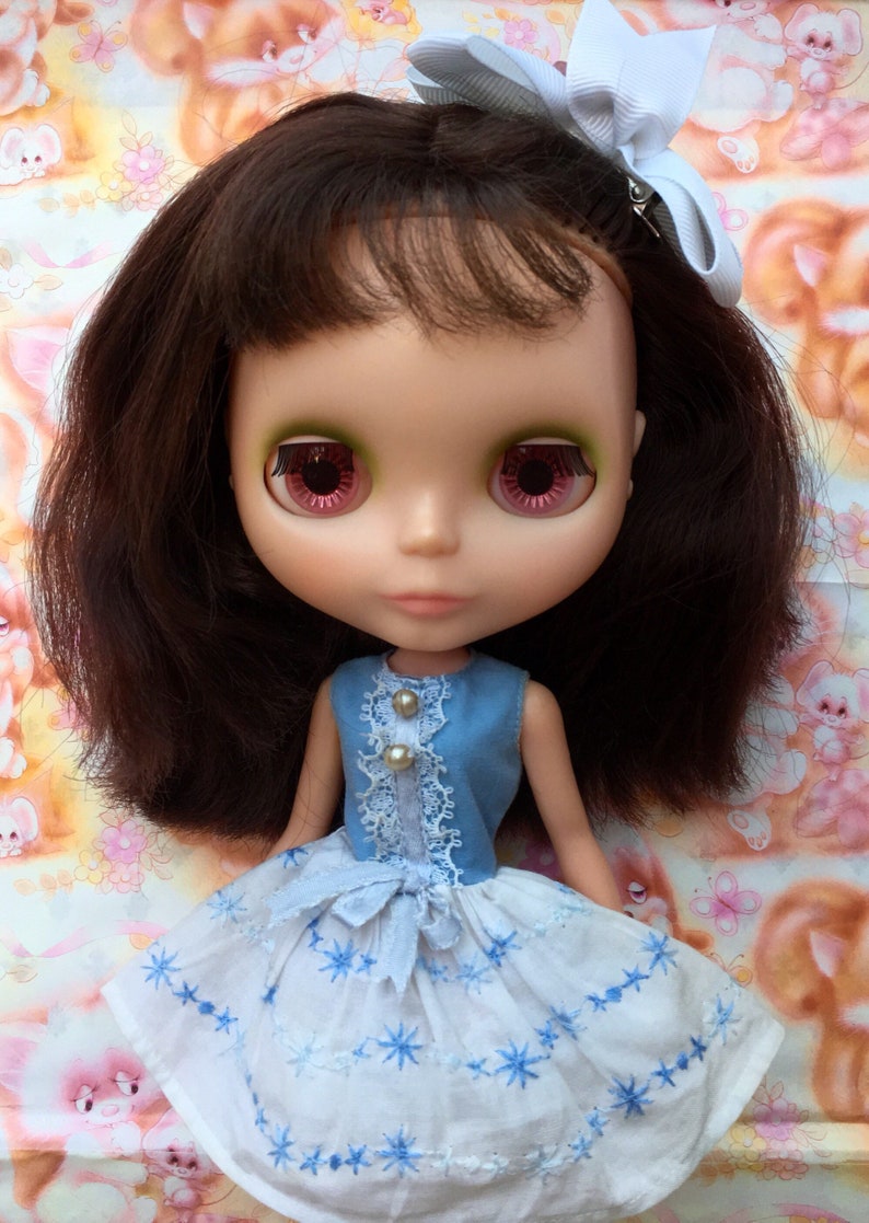 Blythe True Vintage Summer Dress 1950-1960's ' Summer Loving ' Free Shipping image 4