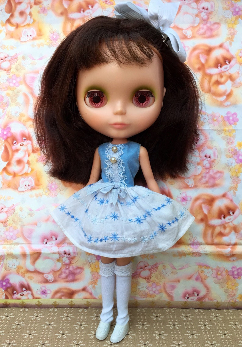 Blythe True Vintage Summer Dress 1950-1960's ' Summer Loving ' Free Shipping image 1