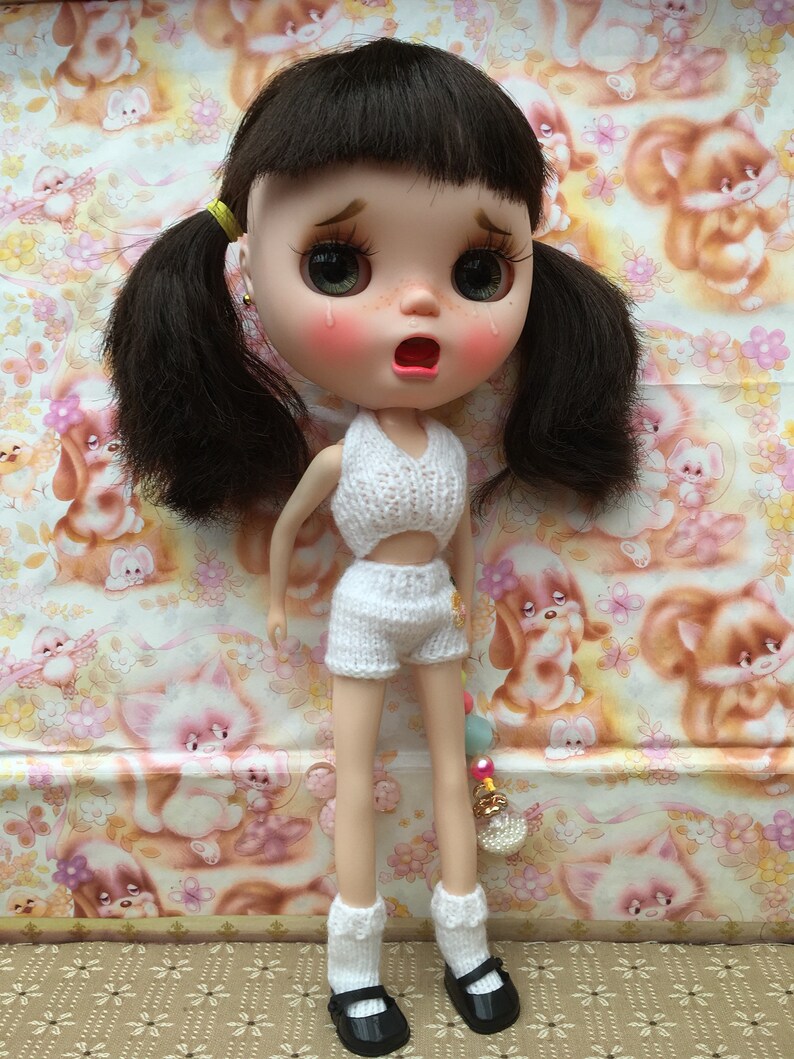 Blythe Vintage Underwear Set Nanna Knits /' Dress Me Up Set /' Free Shipping